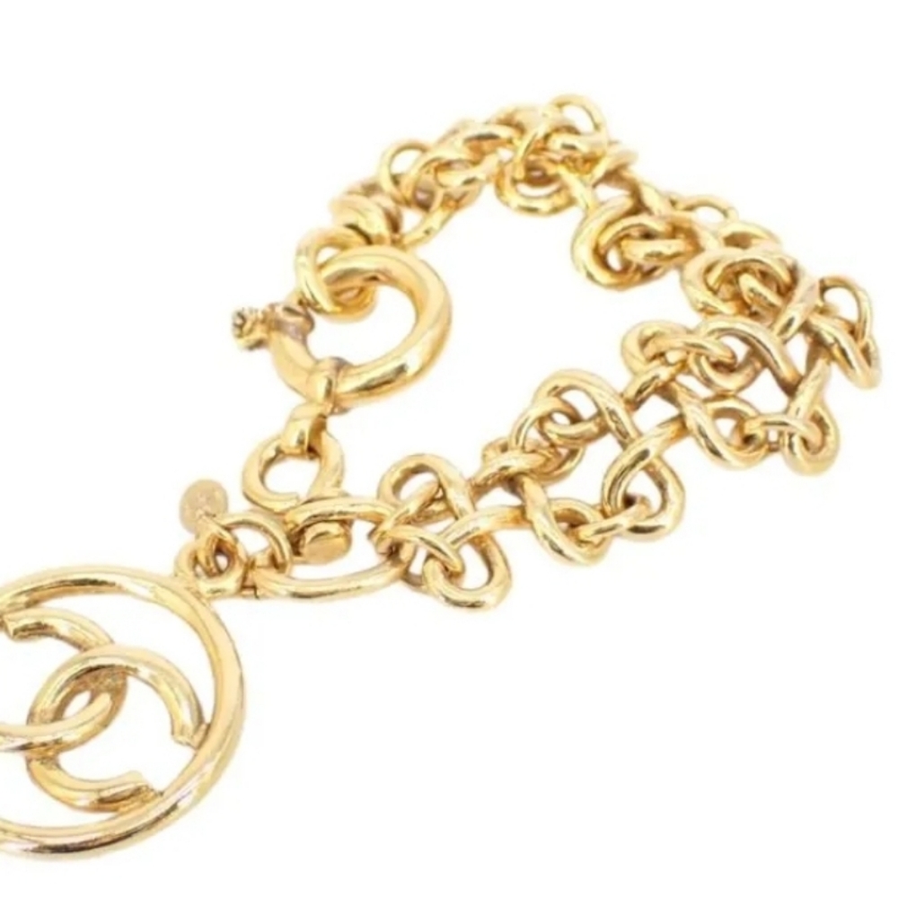 Chanel Gold Chain Bracelet - Picture 2 of 7